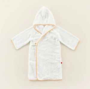 “秋叶”无捻长绒棉浴袍