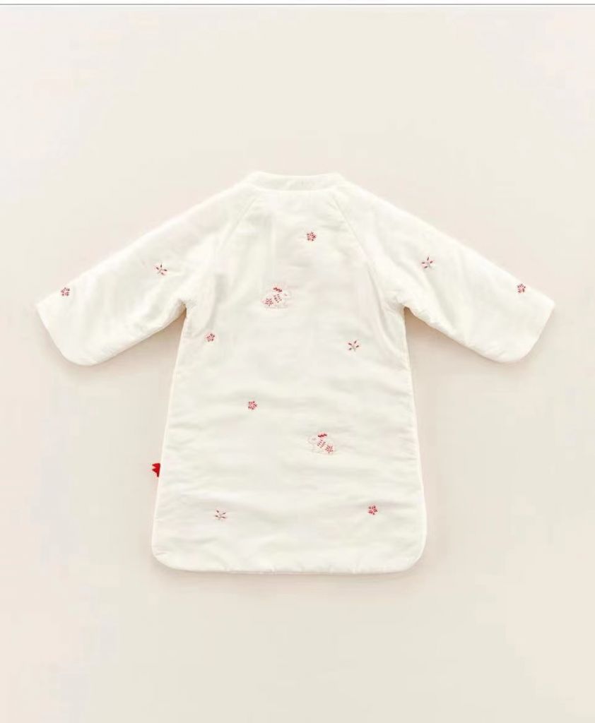 手绣中式旗袍年服