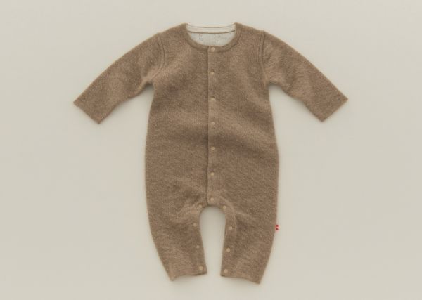 baby羊绒连体衣(浅咖啡)