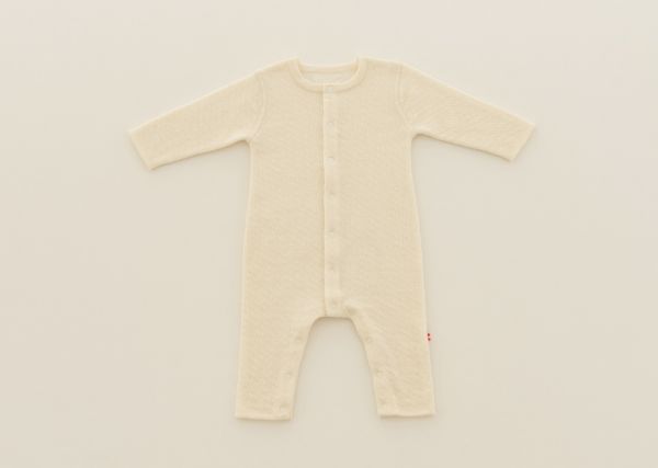 baby羊绒连体衣(象牙白)