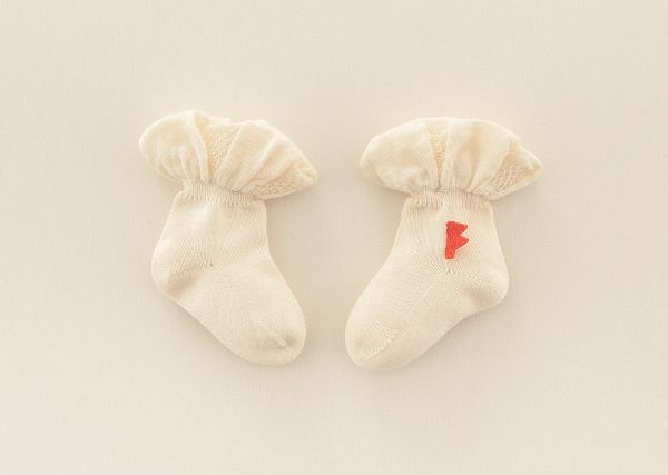 泡泡花边袜